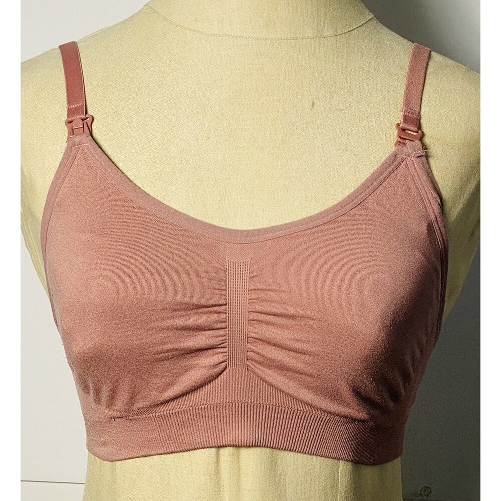 Under Control Maternity Nursing Bra Padded Pink Size S